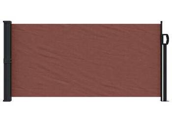 vidaXL Zwijana markiza boczna, brązowa, 100x300 cm(SKU:4004269)
