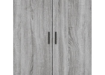 Szafki wiszące szary dąb sonoma 2 szt. 695x34x90 cm WM-3195641