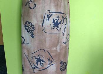 Spódnica - Maxi - 46 3xl - Obwód bioder 112 cm dzianina