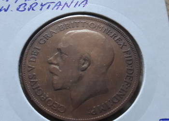 1 Pens 1921 r-Jerzy V -W.Brytania 1 Pens 1921 r-Jerzy V -W.Brytania