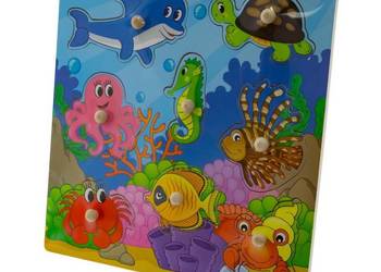 Drewniane puzzle 30x30 OCEAN II 8 elementów Drewniane puzzle 30x30 OCEAN II 8 elementów
