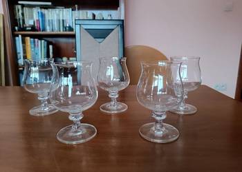 5 x kieliszek do koniaku / koniakówka. VINTAGE, PRL.
