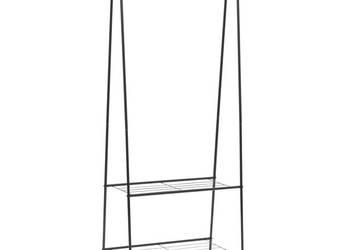 Wieszak na ubrania 59 x 35 x 150 cm czarny WM-246724