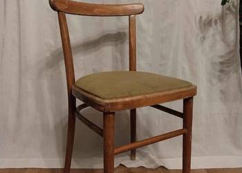 Bukowe Krzesło PRL Radomsko model A-7602/5 z metką! Vintage (Świdnik)