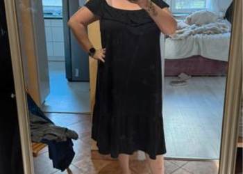 Sukienka midi Plus Size