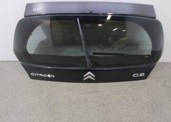 KLAPA TYŁ  SZYBA CZARNA  Citroen C2 I (2003-2009)