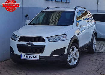 Chevrolet Captiva FL, Biała Perła, Nawigacja, Kamera, LPG, 6-biegów, Isofi…