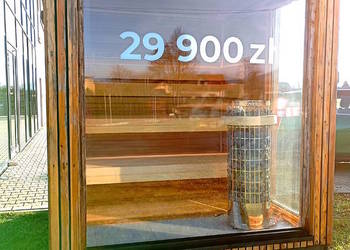 Sauna zewnętrzna elektryczna lamel OKAZJA