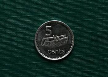 FIDŻI - 5 centów, 1997r.
