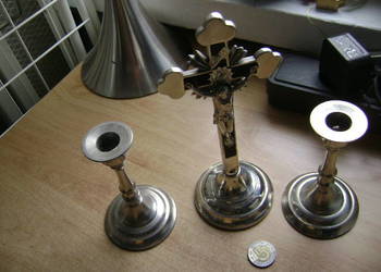 Starocie z PRL - Dewocjonalia = Zestaw na Kolędę bardzo ładny