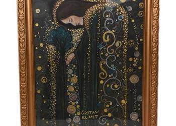 Gustav Klimt - Portret Kobiety - Dziewczyna Kobieta Obraz Olejny za Szkłem