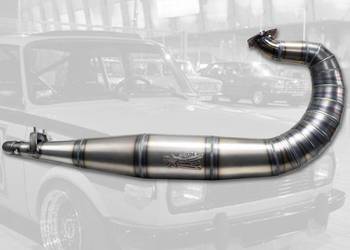 Wartburg 353 – sportowy układ wydechowy Single