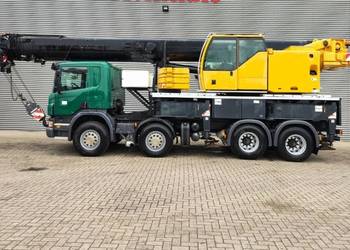 Dzwig samochodowy Liebher Scania