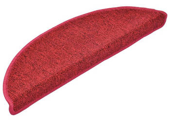 Nakładki na schody 10 szt. 56x17x3 cm bordowe WM-149745