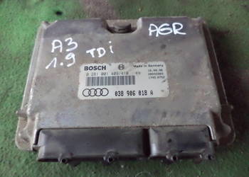 AUDI A3 1.9 TDI KOMPUTER STEROWNIK SILNIKA 038906018A