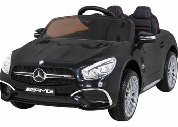 Autko na akumulator Mercedes-Benz AMG SL65 S 12V7Ah • Czarny • 2x35W • EVA