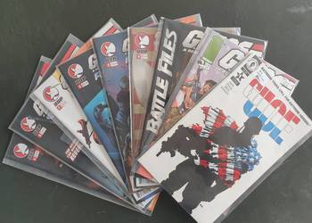 G.I. Joe - zestaw 9 oryginalnych komiksów amerykańskich