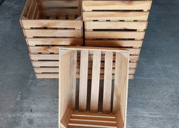 Skrzynki drewniane