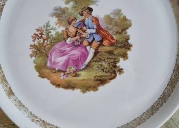 Talerz Scenka Para Dworska Fragonard