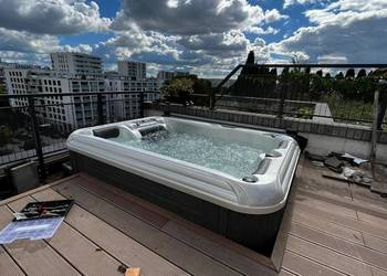 Wanna spa całorocz 100%USA Lanai Artesian Spas wodospad NEW!