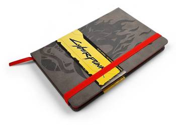 Szary Samurai | 21 x 13.7 cm | Papier | Zeszyt Notatnik | Cyberpunk 2077