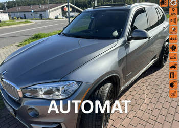 BMW X5 Automat, nawigacja, kamera, mocna benzyna, czujniki ,skóry, el klap…