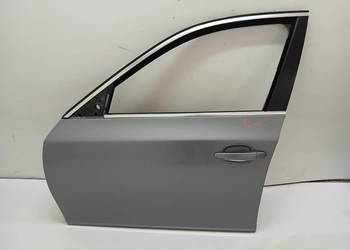 DRZWI LEWE PRZEDNIE BMW E60 A08/7 SILBERGRAU