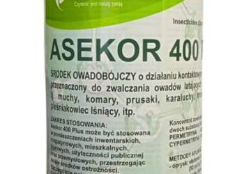 ASEKOR 400 PLUS 1L - ŚRODEK OWADOBÓJCZY