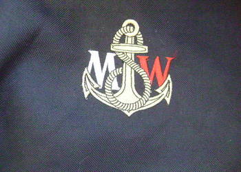 Starocie z PRL - Militaria = Torba turystyczna z logo Marynarki Wojennej