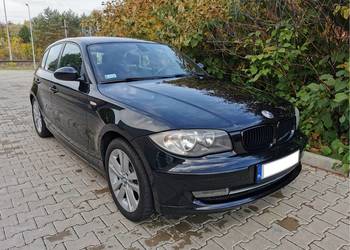BMW Seria 1 E87 09r 2,0 170KM fabryczny lakier, idealne wnętrze, START-STOP