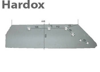 Lemiesz 300hektarów HARDOX 622202/P części do pługa KUHN