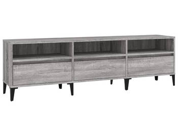 Szafka pod TV szary dąb sonoma 150x30x445 cm WM-831923