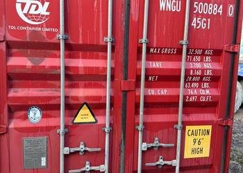 Kontener 12m 2020 rok  w dobrym stanie