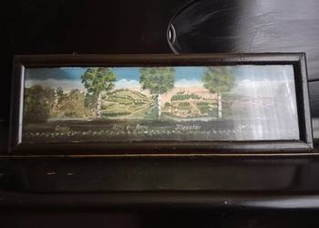 Stary obrazek PRL – Góra św. Anny – Unikatowa Panorama 68,5x23 cm