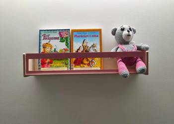 Półka na książeczki, układanki, puzzle, gry, zabawki