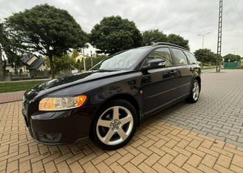 Volvo V50 Volvo V50 Lift 2.0B 2007r Skóra Kremowa Alufelgi Serwisowane Hak…