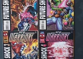 The New Warriors - Future Shock - 4 komiksy Marvel USA