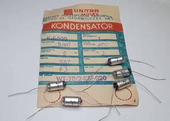 Kondensator 9,1nF 63V Unitra MIFLEX
