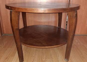 Stolik kawowy do renowacji 52/70cm.