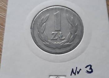 1 złoty 1949 r Aluminium- nr 3-Bardzo ładna