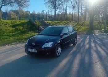 Toyota corolla 2.0 d4d 116km czarna sprawna 5 drzwi