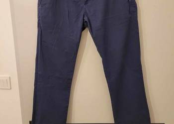 Granatowe spodnie Zara rozm. 38