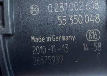 Przepływomierz 55350048 Opel 1.3 cdti