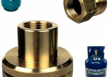 Adapter przejściówka tankowania butli 11 kg i turystycznej 4