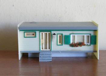 Domek na makietę nr 19 ,kolejka ,skala TT