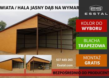 Garaż - OTWARTY RAL  | Wiata | Hala | Garaż Blaszany| Magazyn- ESSTAL-