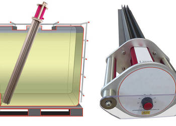 Internal IBC DPPL 1000l Heating System with
