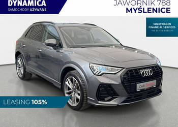 Audi Q3 VAT 23% S-line 35TFSI mHEV 150KM S-tronic 2021 r., salon PL, HAK, …
