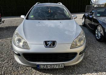 Peugeot 407SW 2.0hdi 136KM, panorama, bardzo dobry stan