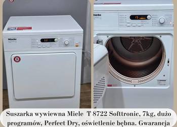 Suszarka wywiewna Miele T 8722 Softtronic – 7kg PerfectDry. Gwarancja